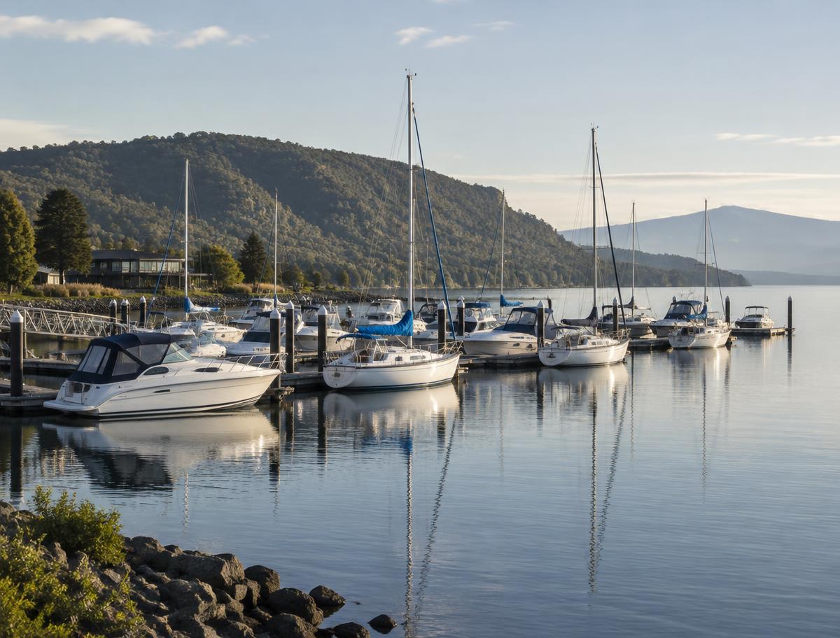 Kinloch marina nearby